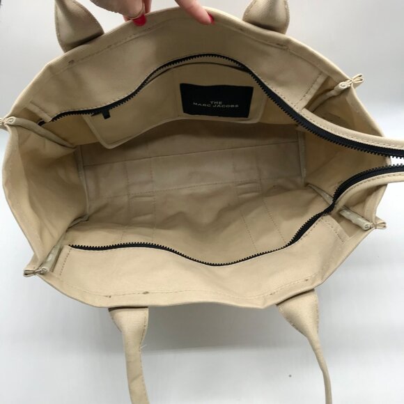 Marc Jacobs Beige Canvas Tote Bag - Picture 10 of 10
